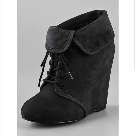 Elizabeth and James Manor Wedge Booties - Picture 1 of 5